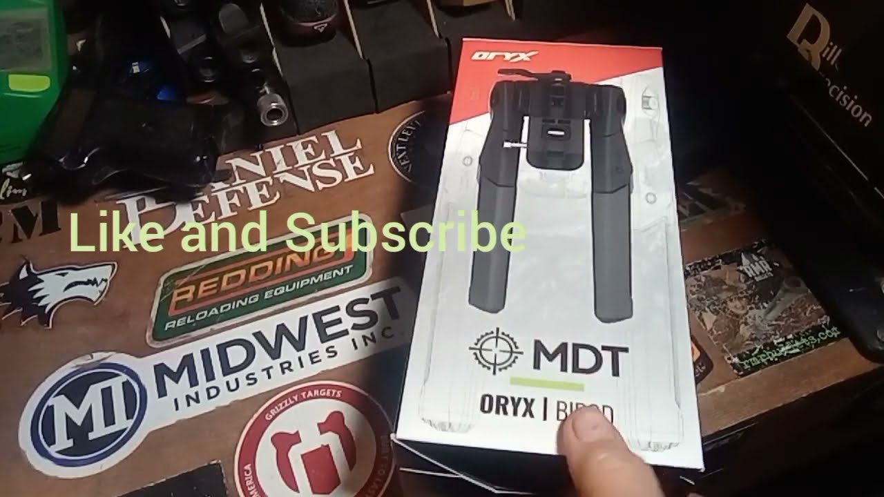 MDT ORYX Bipod unboxing and initial thoughts. @MDTTAC @Magpul #bipod #boltaction