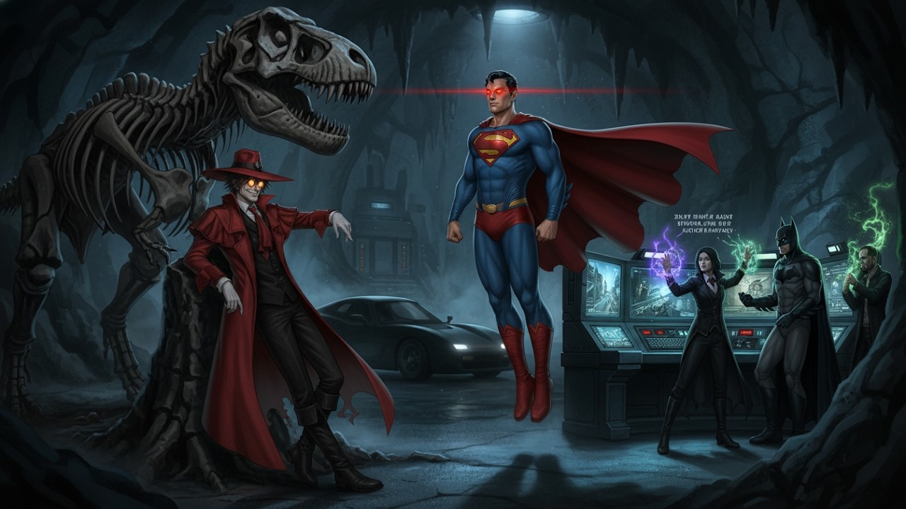Alucard (hellsing) in DC Universe?