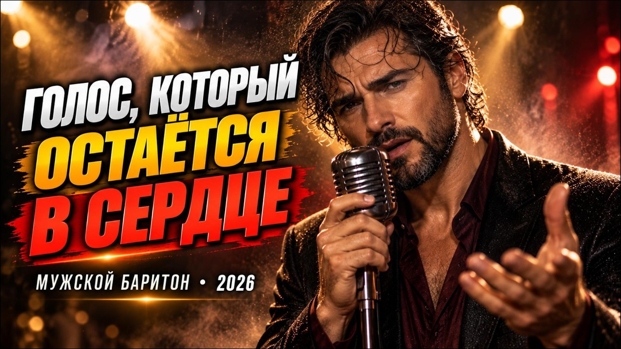 ❤️ ПЕСНИ, КОТОРЫЕ ОСТАЮТСЯ В СЕРДЦЕ | Мужской Баритон &bull; Премьера 2026
