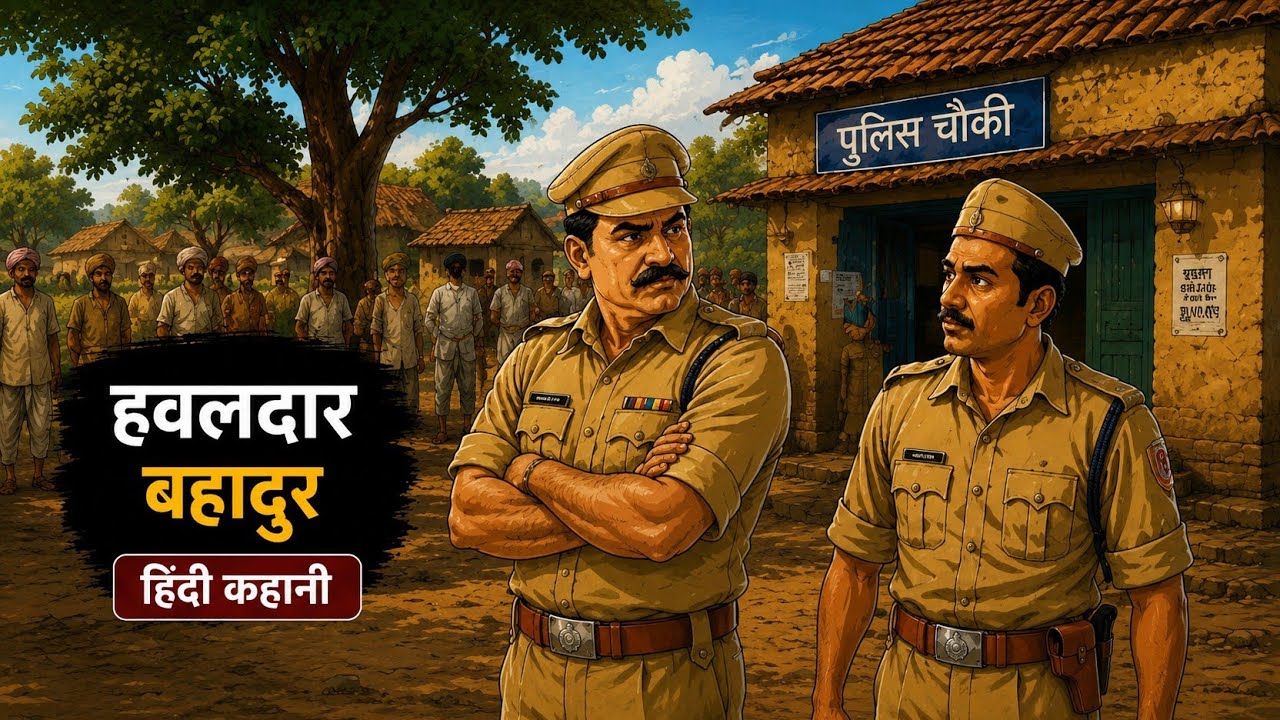 हवलदार बहादुर | Hawaldar Bahadur | Hindi Story | Hindi Kahani | Moral Stories | cartoon story |