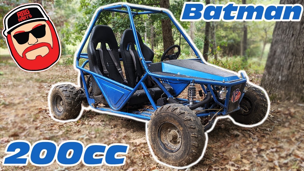 Cheap $250 Batman 200cc Kart ~ Will It Run?