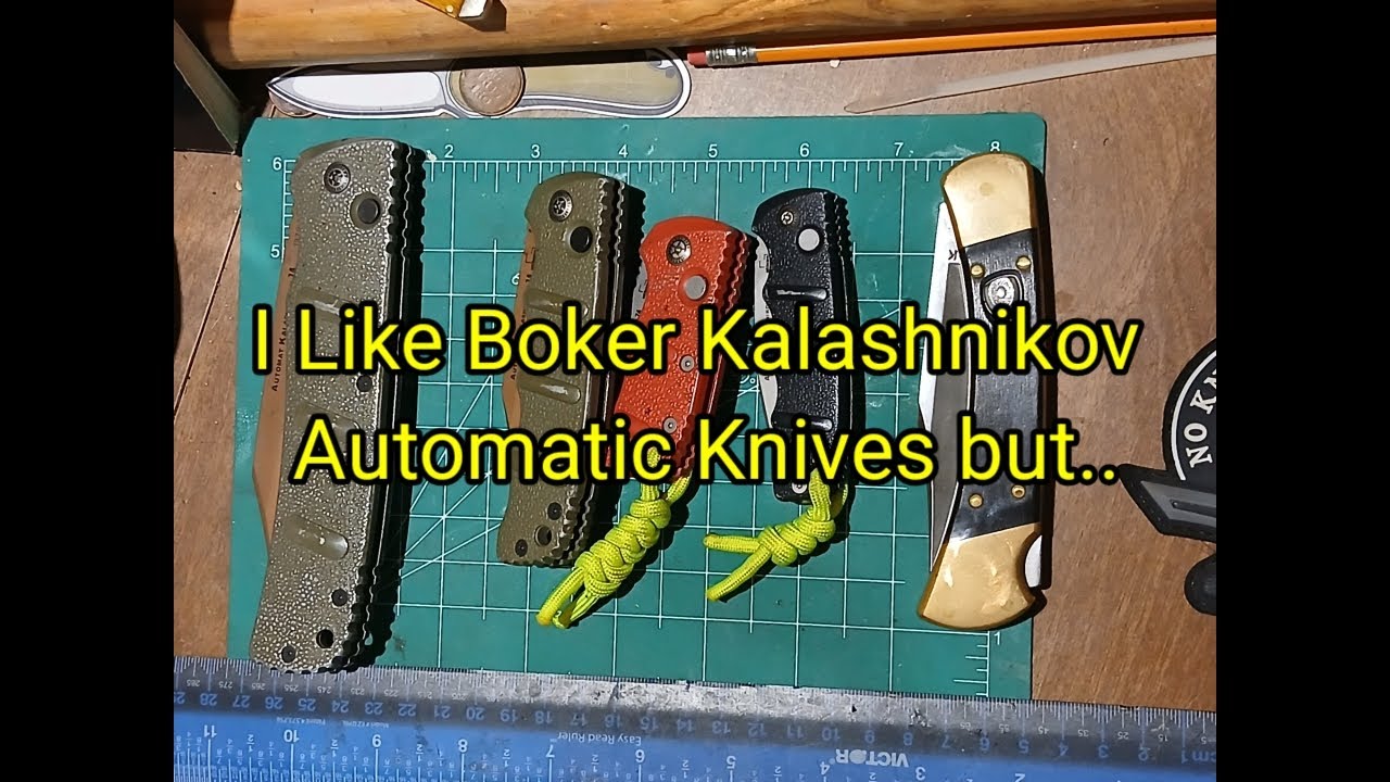 I Like Boker Kalashnikov knives but...