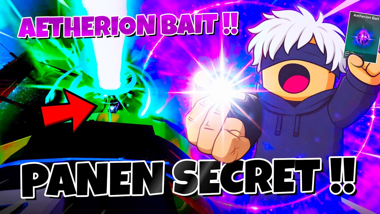 24 JAM PANEN SECRET dengan Aetherion Bait !! Fish it