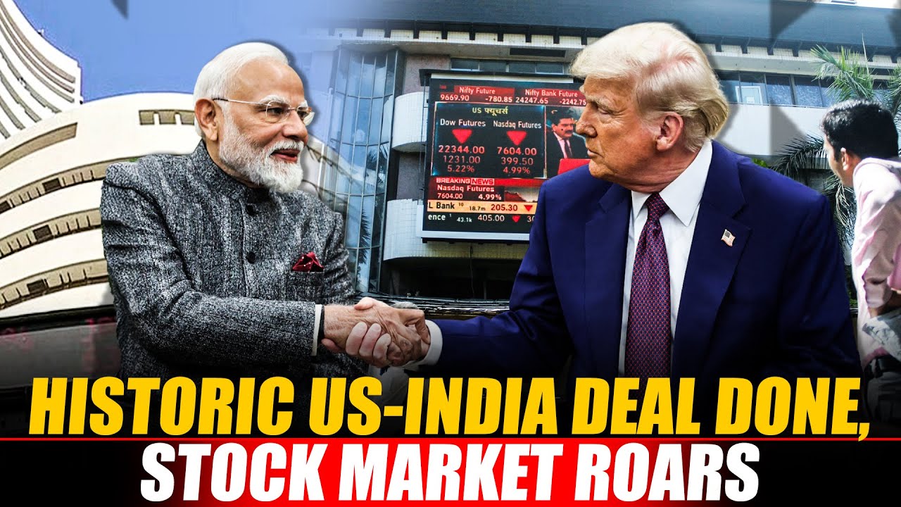 BSE Live: Stock market roars as India-US deal sparks record rally, Sensex surges over 2000 points