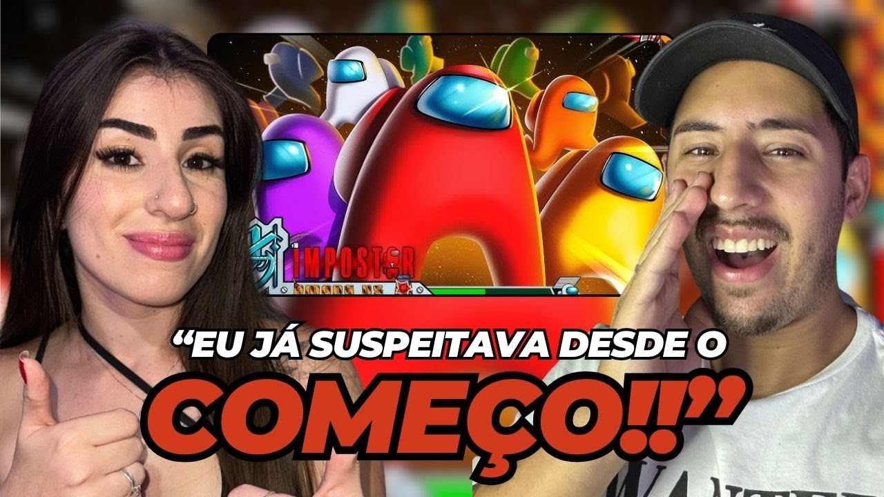 (UMA PARTIDA DELES PRA JÁ!) | Among Us (Among Us) - Impostor | M4rkim | REACT