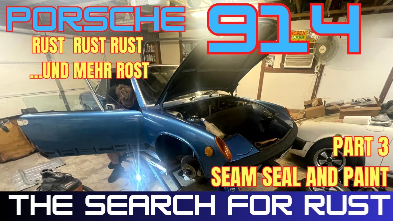 Porsche 914 и поиск ржавчины — Часть 3