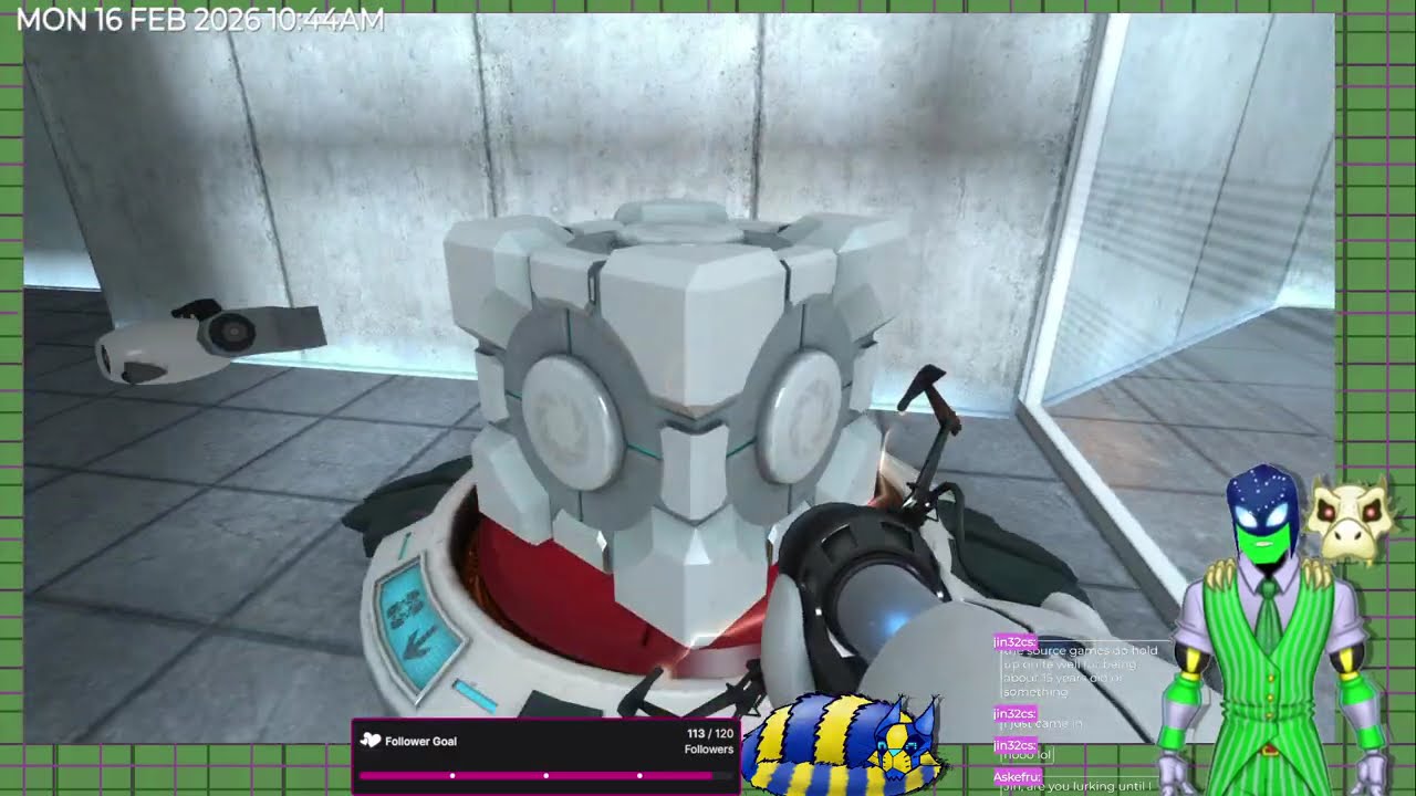 PORTAL 1 + 2 Full Gameplay VODS: Lord Patch