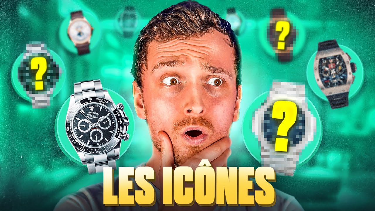 Les 10 montres les plus emblématiques de l’horlogerie !