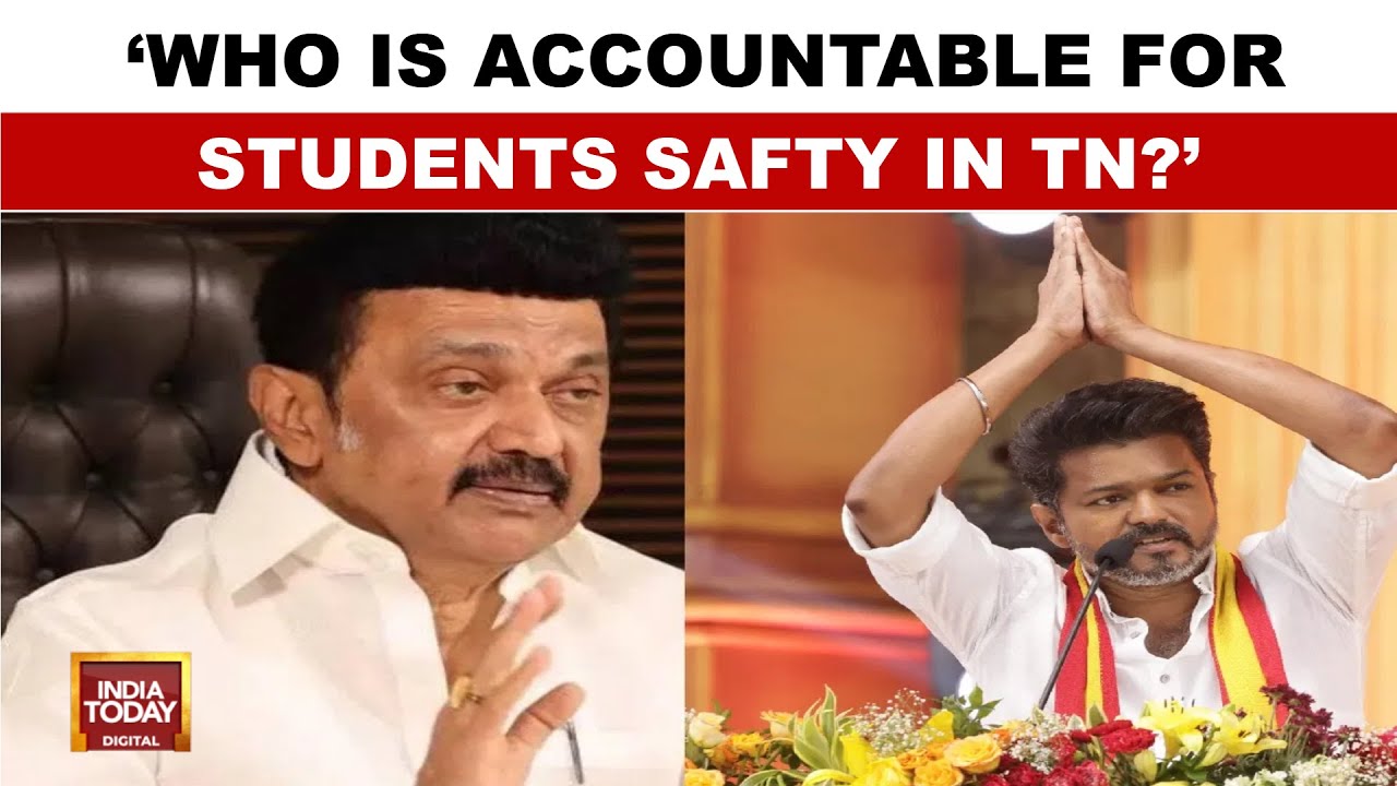 Anna University Assault: Actor Vijay Questions Student Safety In Tamil Nadu | India Today