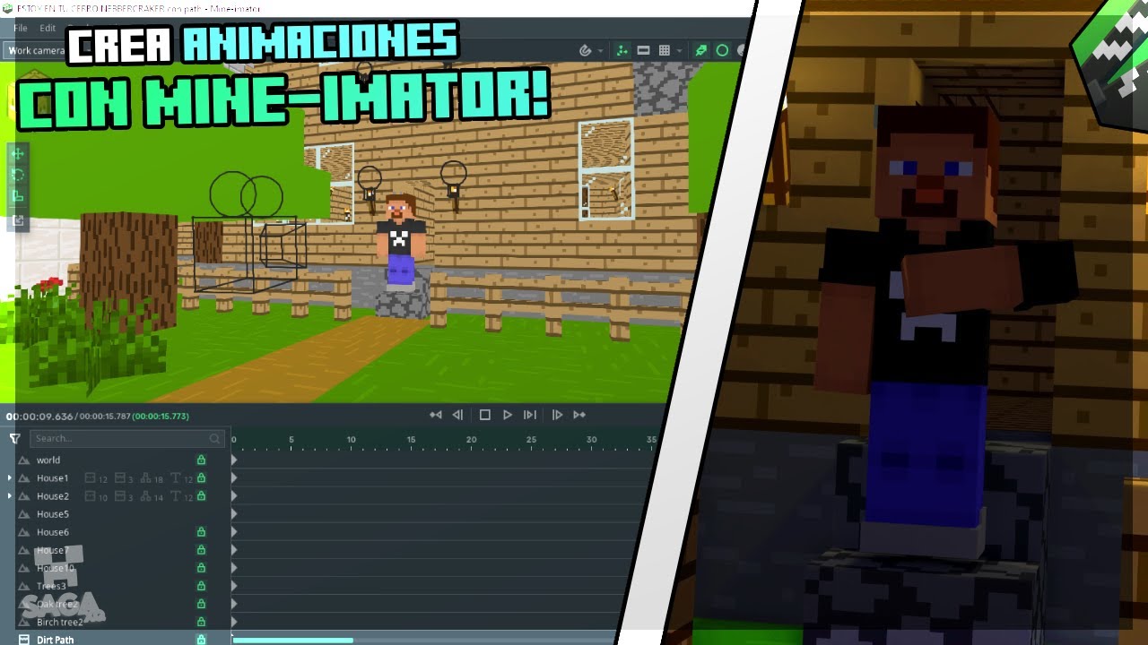 ¡Aprende a CREAR ANIMACIONES de Minecraft! 🎞🎥