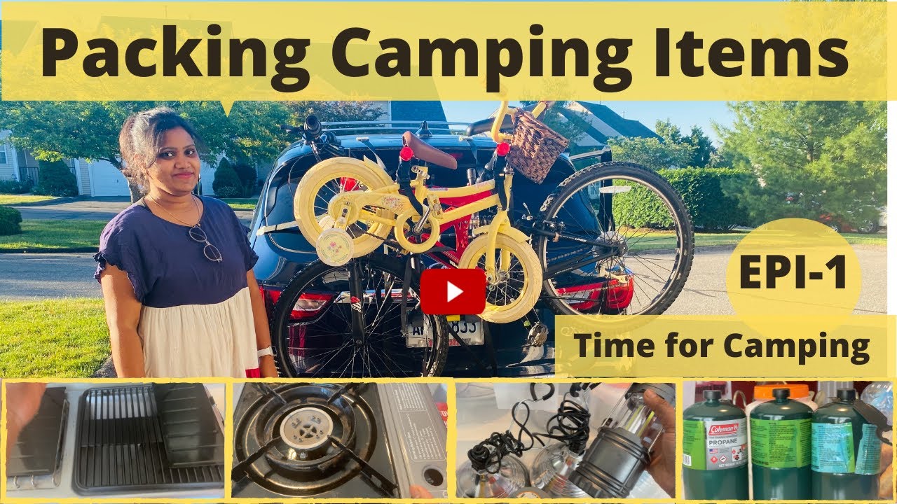 நான் Camping செல்லும் முன் என்னென்ன packing பன்றேணூ பாக்களாம்⛺️| USA TAMIL VLOG