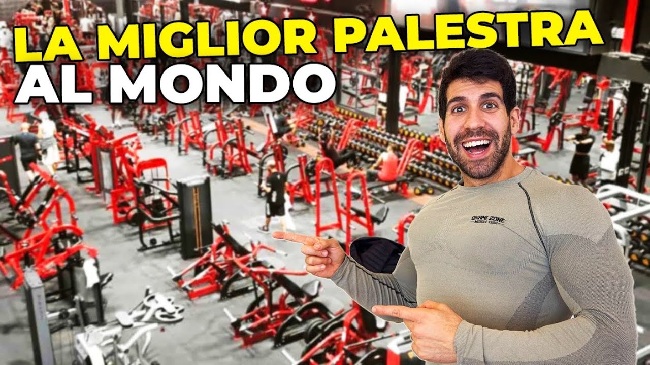 LA PALESTRA CON I MIGLIORI MACCHINARI AL MONDO - Tour Binous Gym Dubai