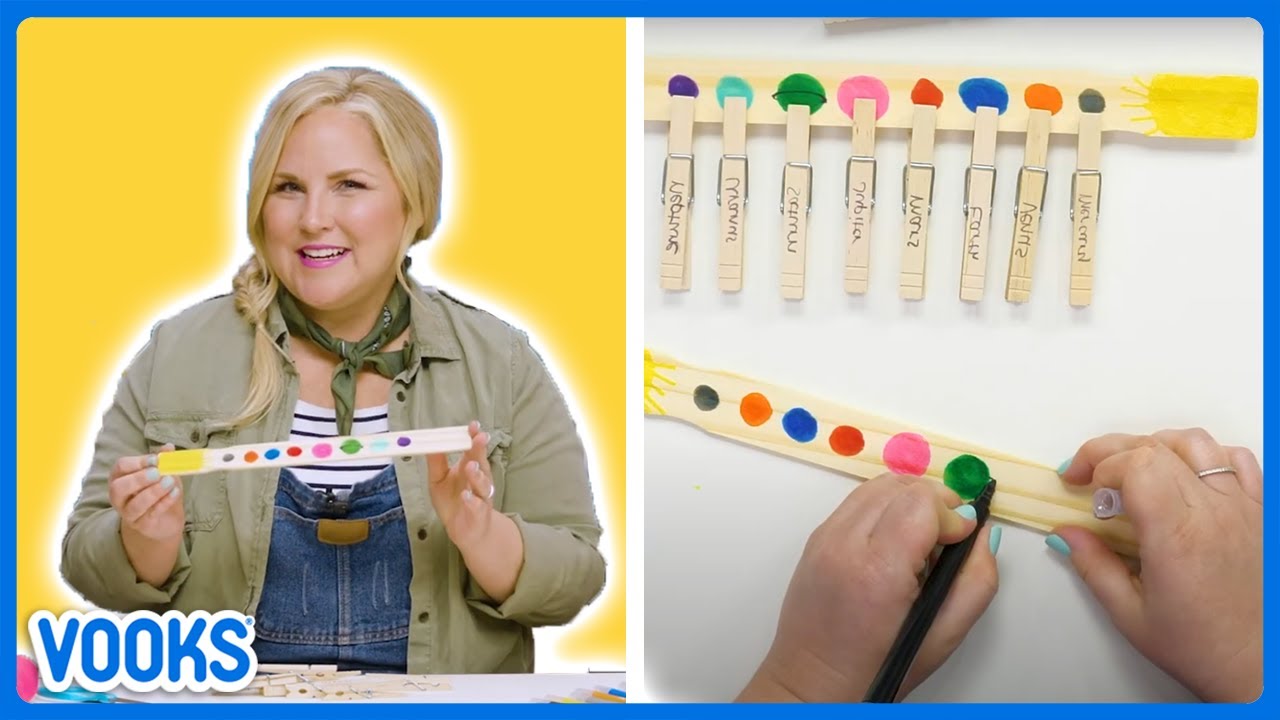 Arts & Crafts Activity: Learn the Planets for Kids! | Earth Yay!