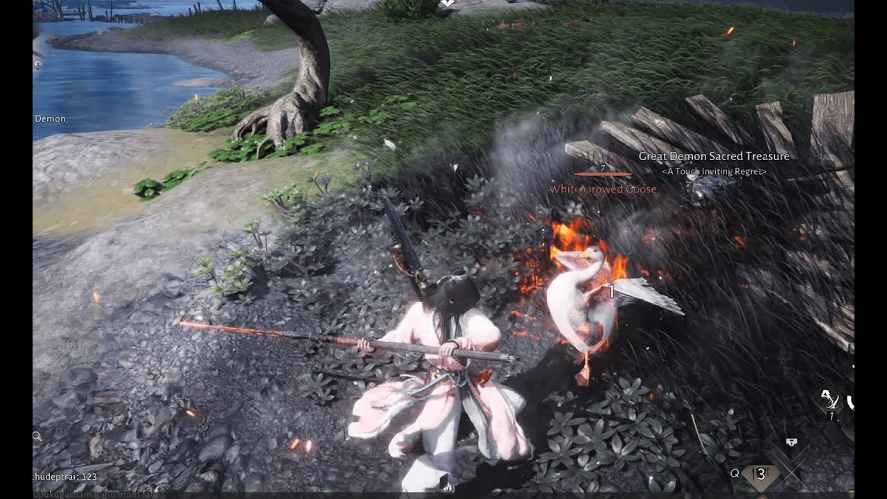 Episode 2 on Where Winds Meet: Got destroyed by the White Browed Goose!