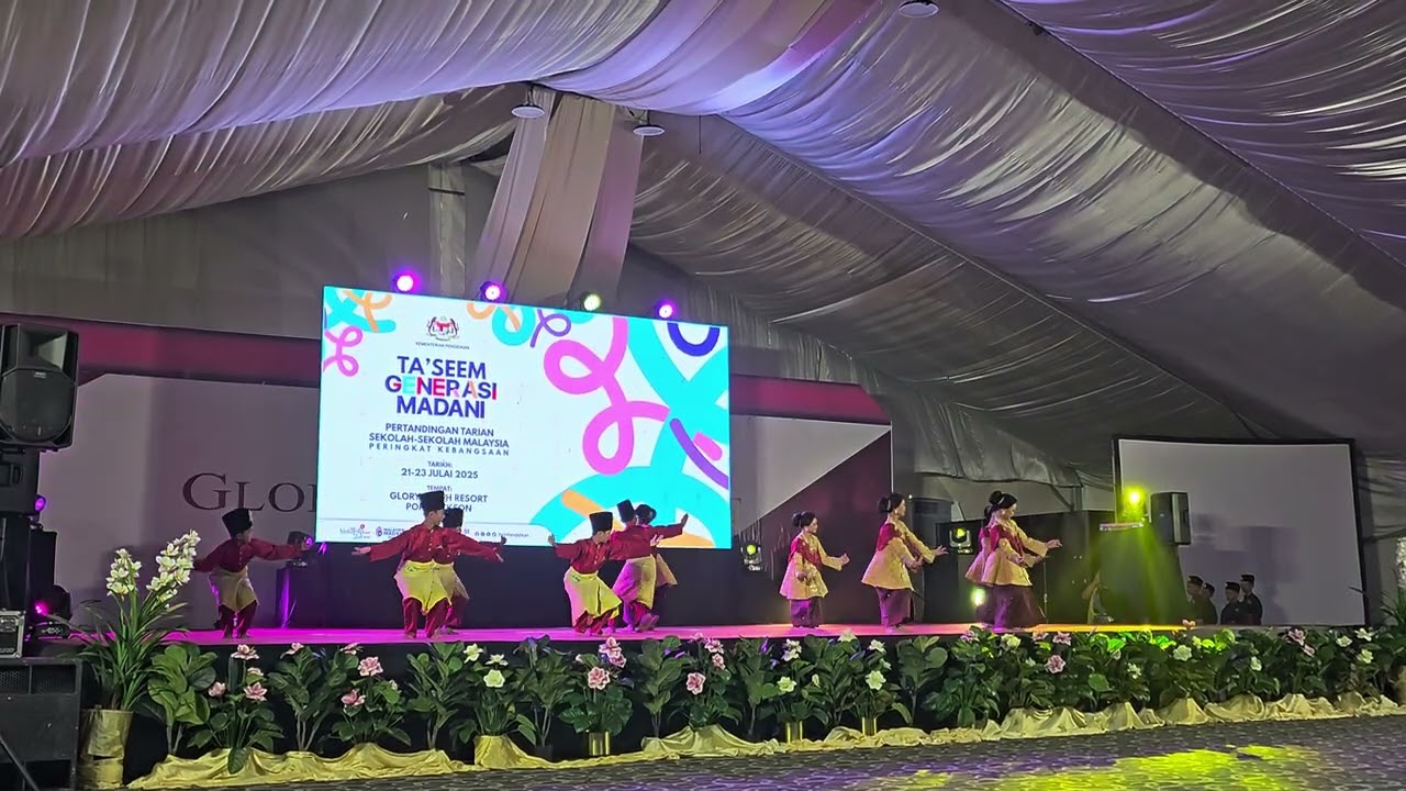 Sabah - Tarian Rampaian Tradisional SR TA'SEEM Kebangsaan 2025