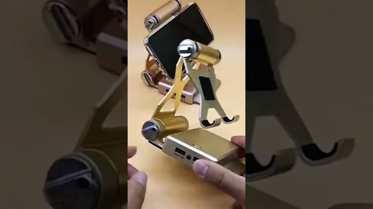 Unbelievable Phone Accessory Stand and Power Bank in One!