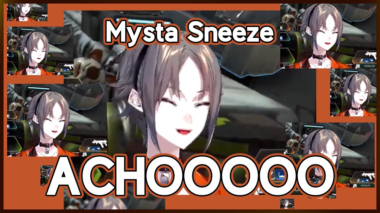 Mysta Sneeze Compilation (Even If It Is Only One Sneeze) NOT A CLICKBAIT | Mysta Rias [NIJISANJI EN]