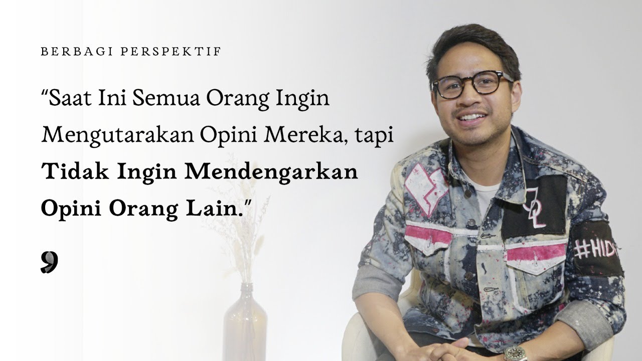 Kita Terlalu Banyak Berbicara, tapi Tidak Mendengar — #BerbagiPerspektif Jovial da Lopez