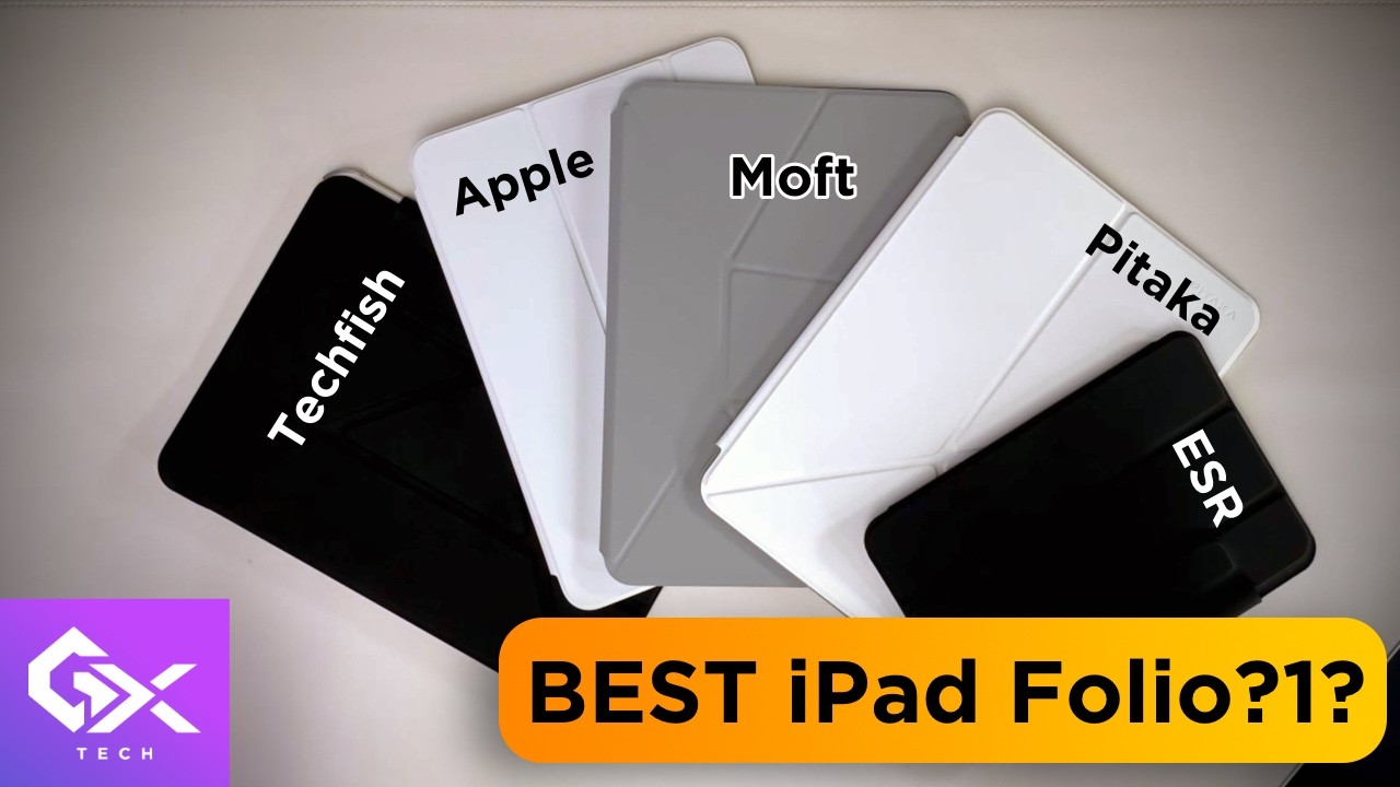 M4 iPad Pro Case Showdown – Which Magnetic Folio Wins?