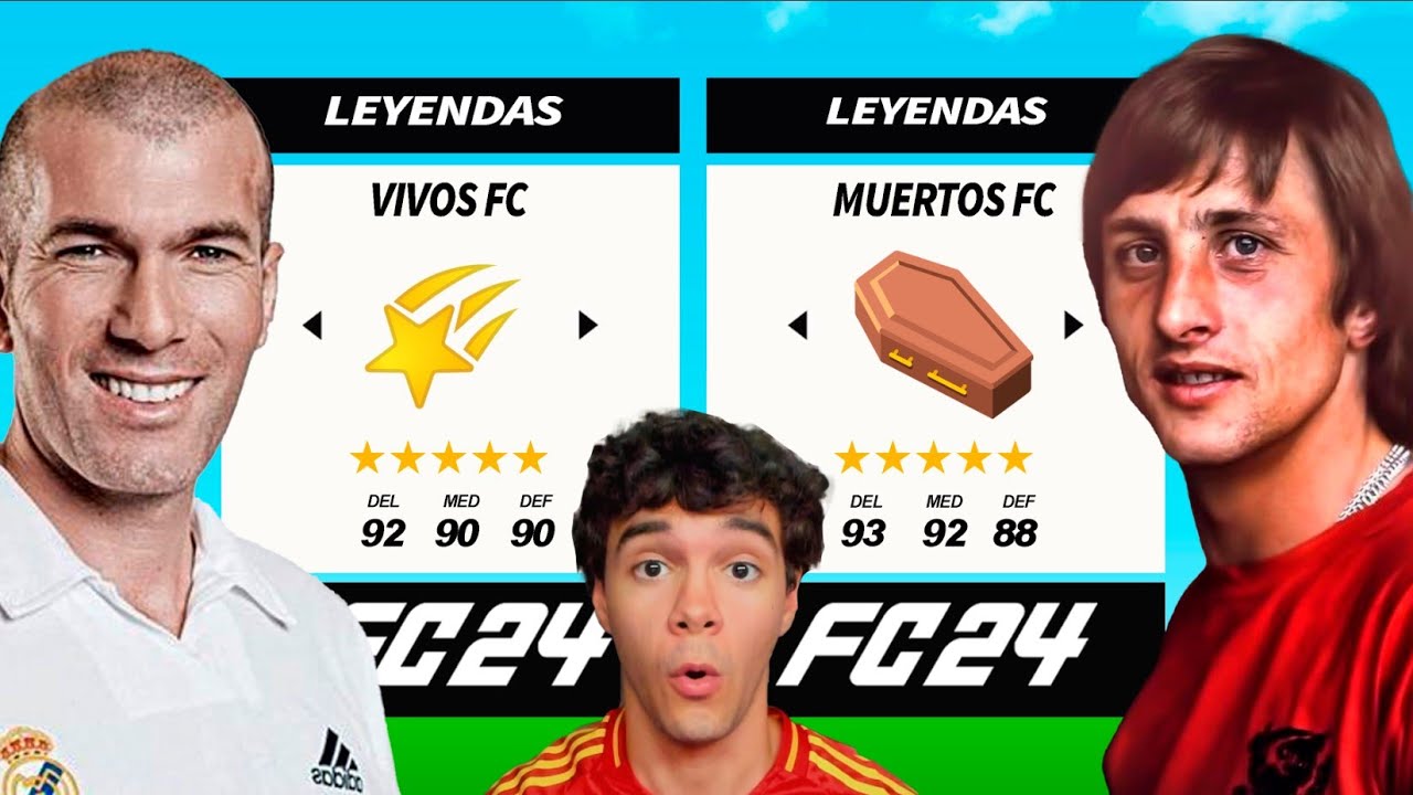 ¡LEYENDAS VIVAS vs LEYENDAS QUE NO en FIFA!