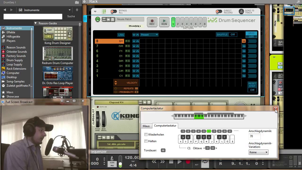 Reason 10.1 - Der Drum Sequencer
