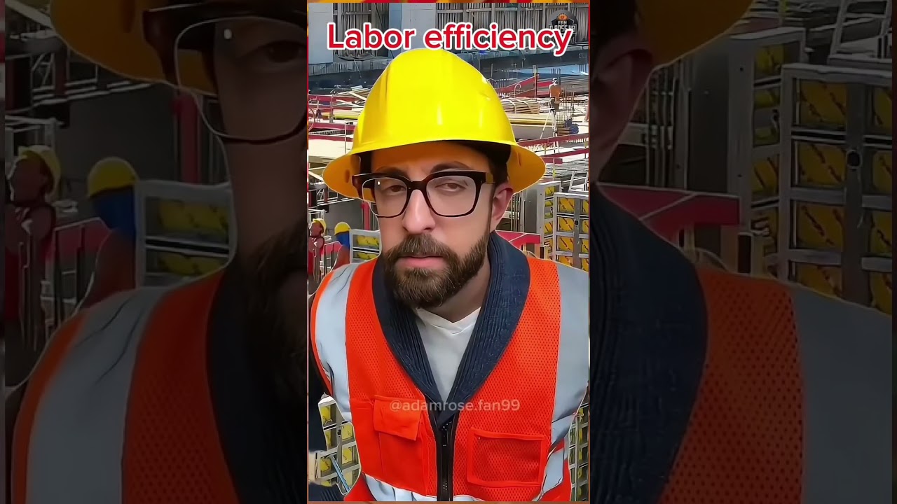 Labor efficiency #funny #adamrose