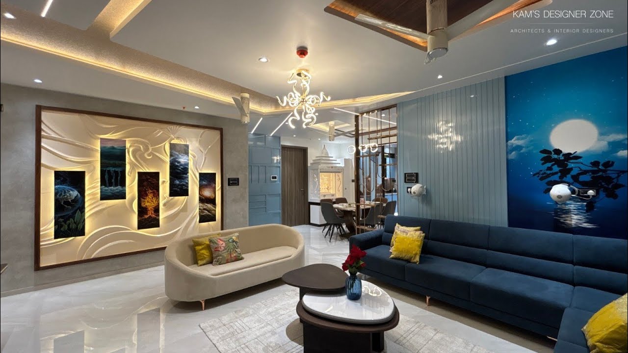 4BHK home Tour At Cityone Ravet Pradhikaran | Best Interior Designer in Pune | Kams Designer Zone