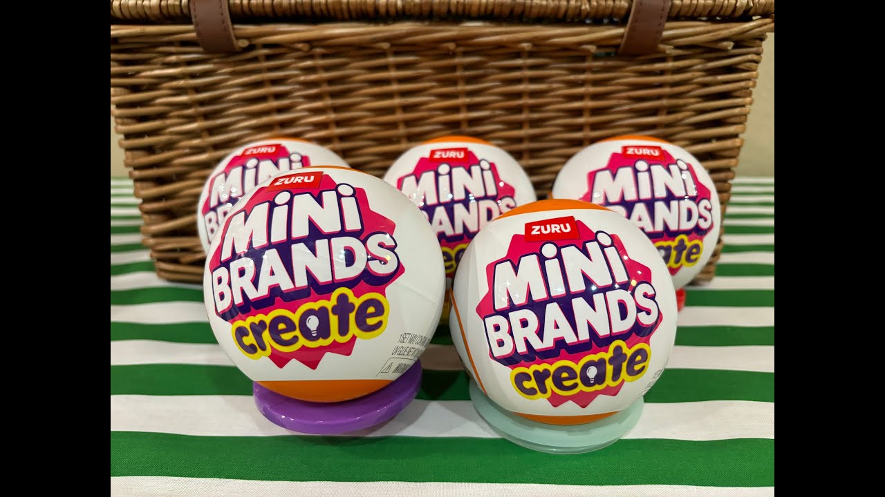 Unboxing Zuru Mini Brands Create MasterChef!