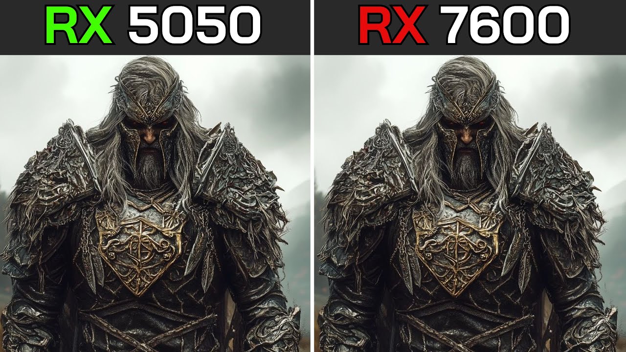 RTX 5050 vs RX 7600 | 10 Games Tested in 4K, 1440p & 1080p