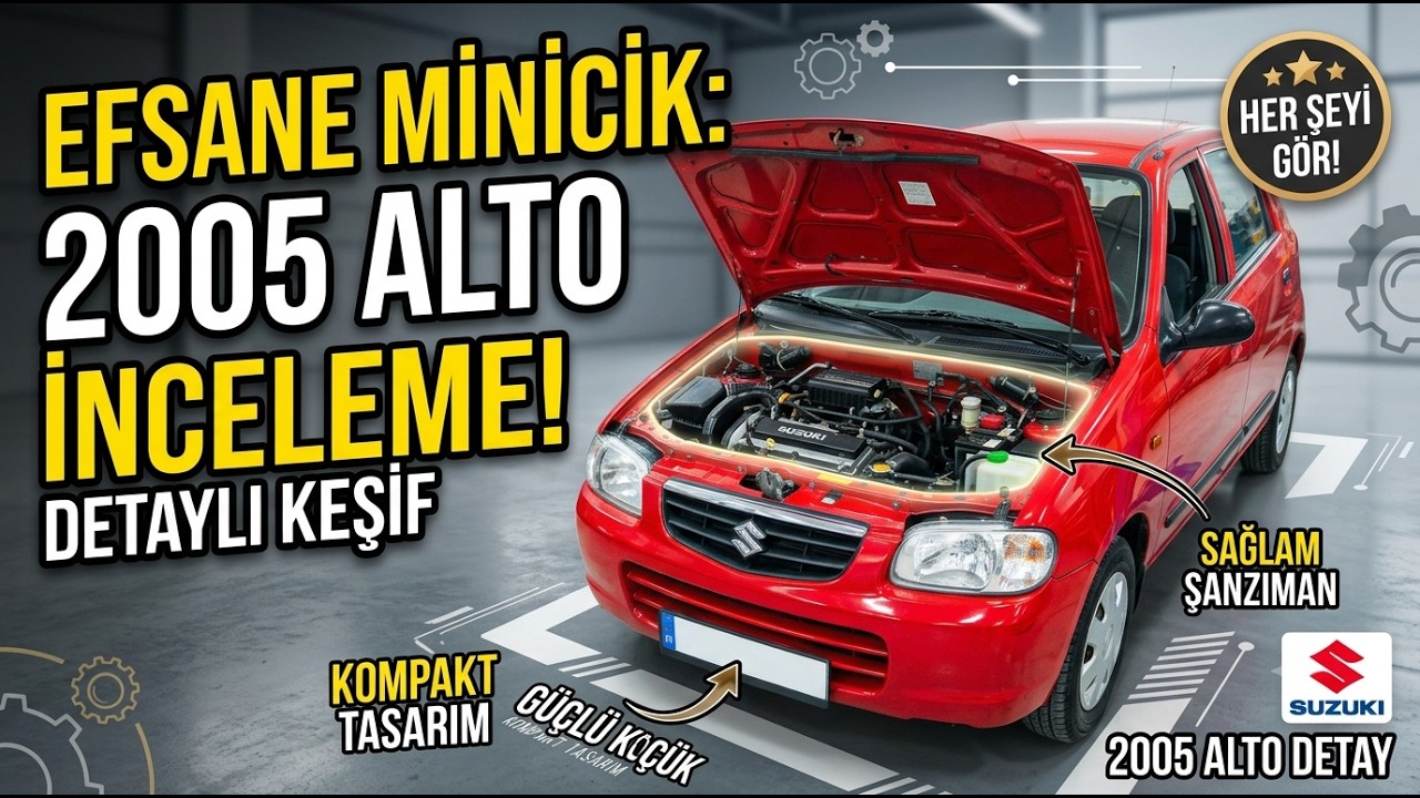 Suzuki Alto 1.1 16v Detaylı İnceleme / Araç Alırken Nelere Bakılır