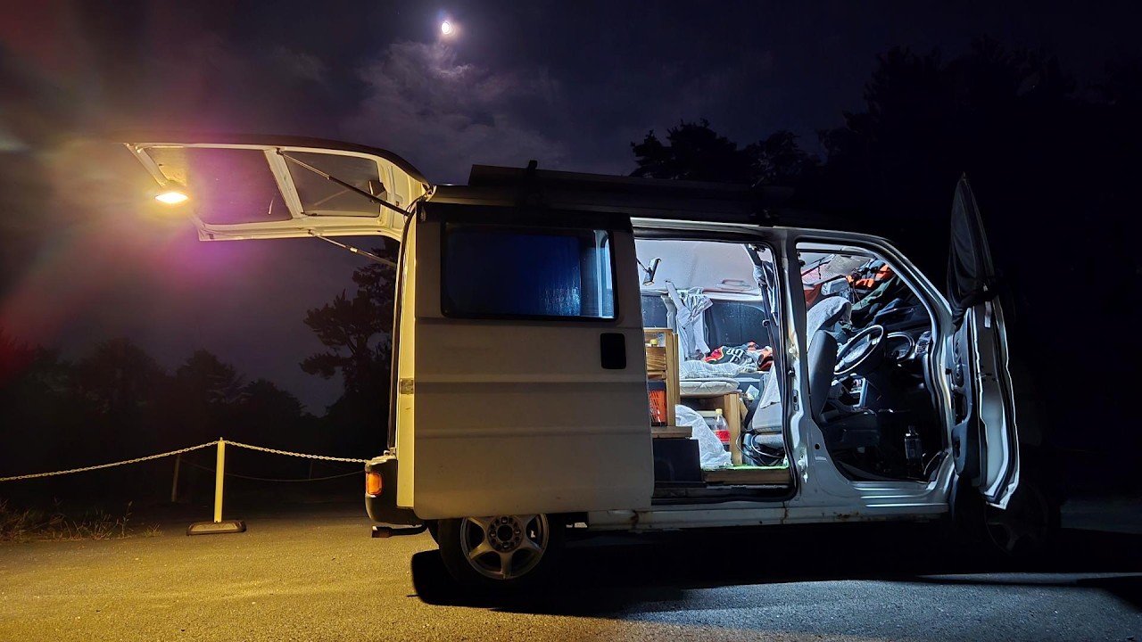 7万円の軽で行く予算5万円で東北3県を巡る車中泊の旅【Part1】
