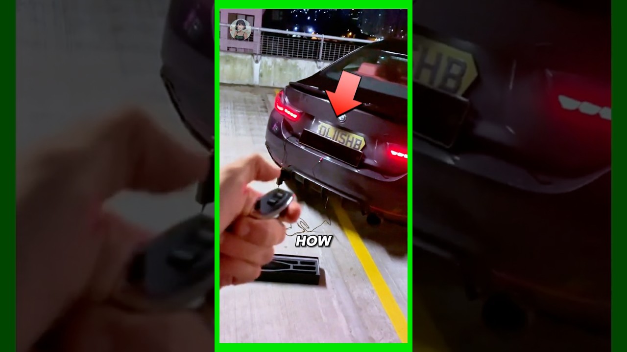 NEVER Try This! How Ghost License Plates Work