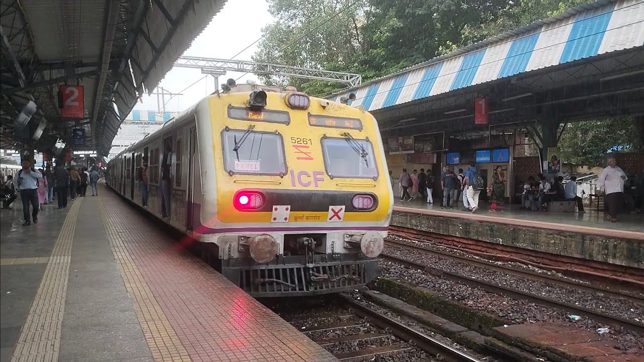 Train wala video train wala | Mumbai railway station announcement | train videos Indian railways 