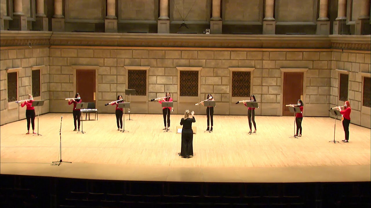 Krusenstjerna Scholarship Flute Choir: Let it Snow by Styne and Cahn arr. James Christensen