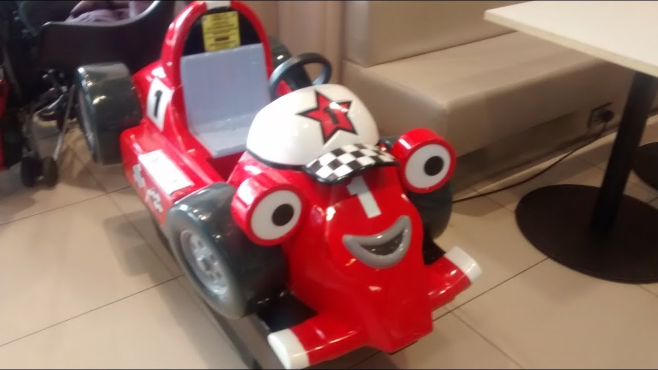 roary the racing car kiddie ride