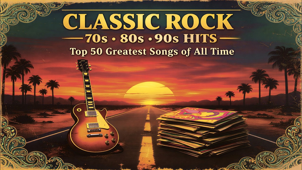70s 80s 90s Classic Rock 🎵 Best Classic Rock Songs Of All Time 🎯 Top 50 Beautiful Rock Songs