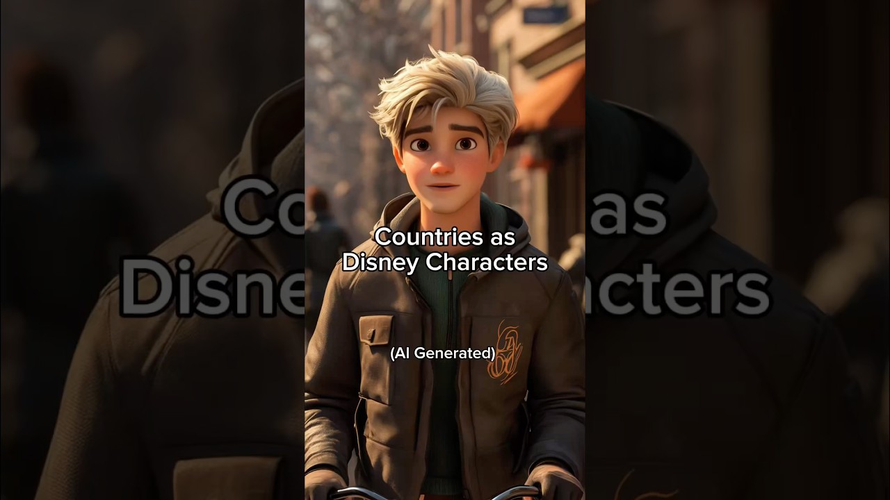 Countries as Disney Characters | Ai Generated