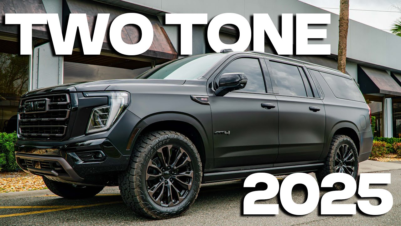 Full Customization 2025 GMC Yukon Two-Tone Color Change, Custom Badges, Wheels with Upgraded Tires!