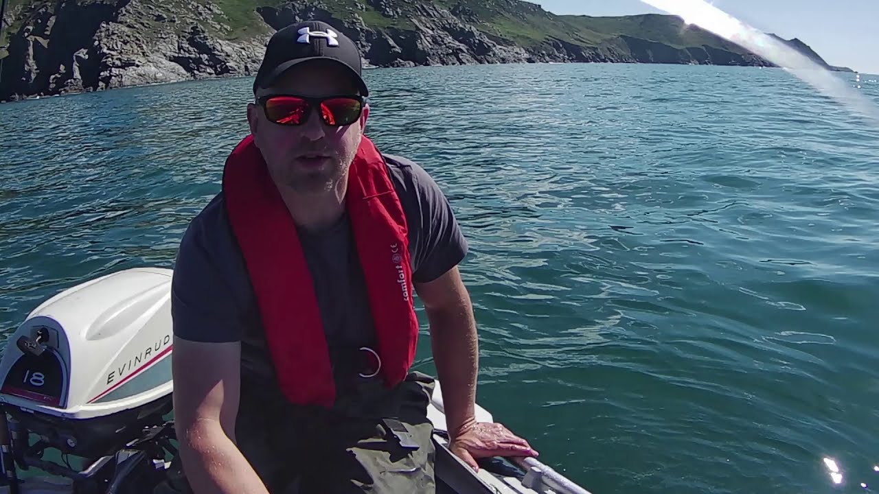Hope Cove South Devon Fishing and wild camp in my 3.5 Honwave SIB