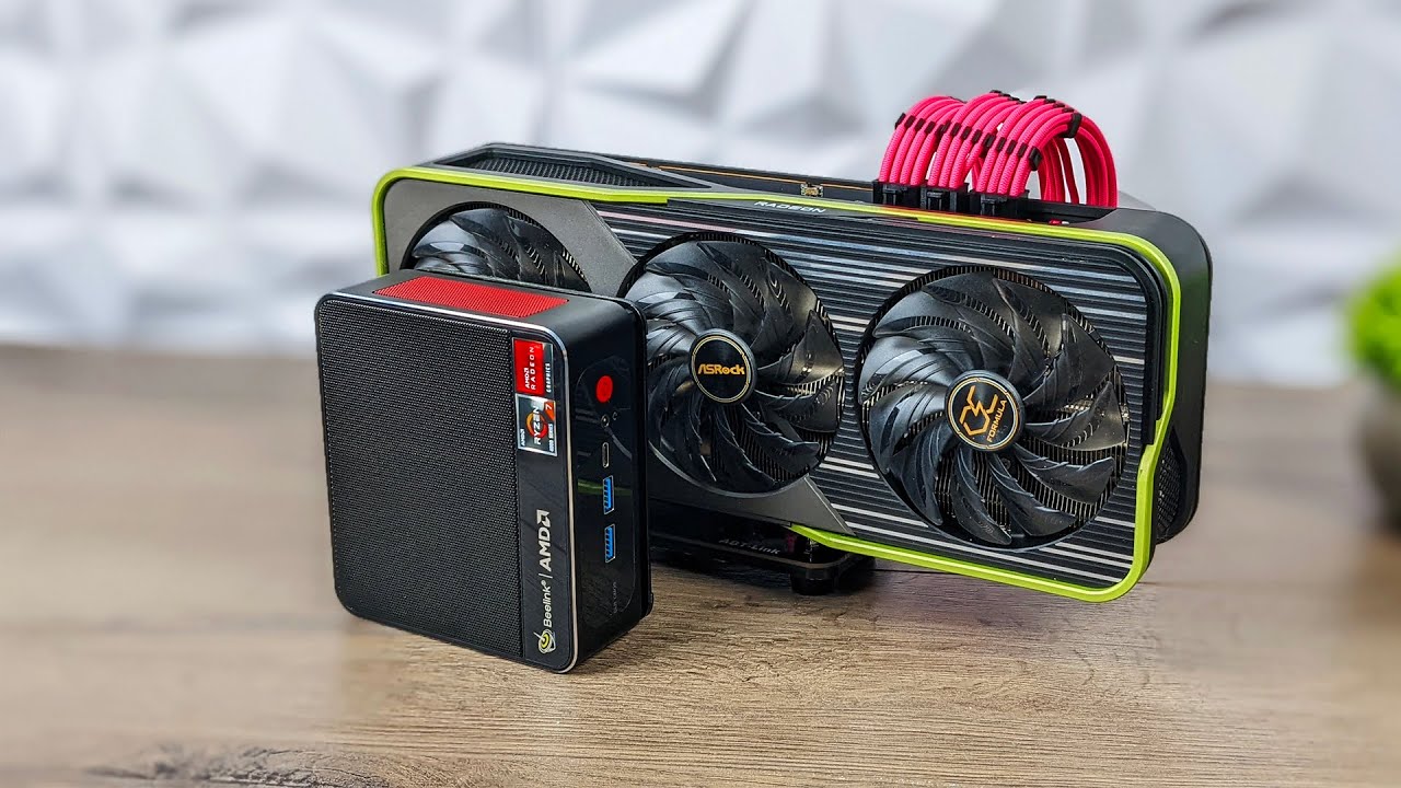 This Ryzen 7 Mini PC Is Now A Fire Breathing Gaming Beast! Small Foot Print Big Power!