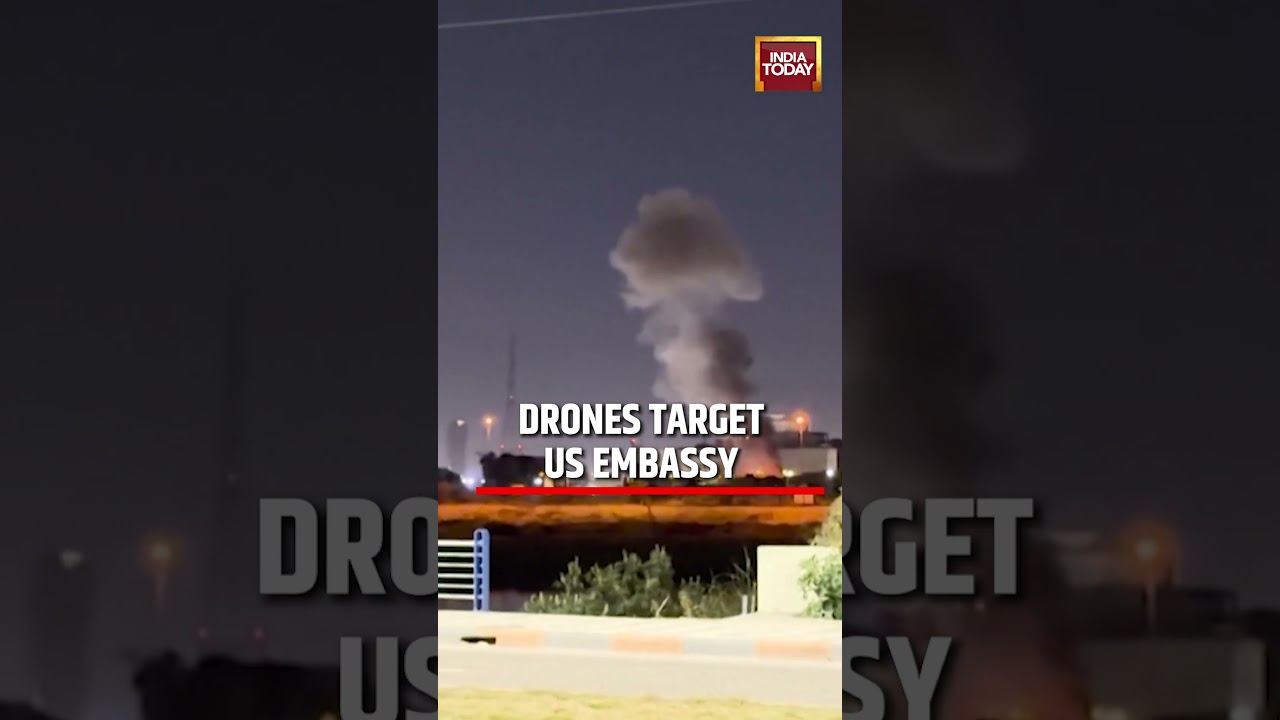 Drones, Rockets Target US Embassy in Baghdad | Security Alert Amid Rising Tensions