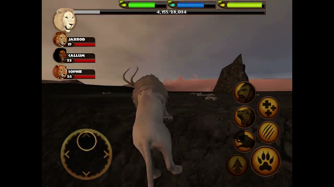 All bosses in ultimate Lion simulator