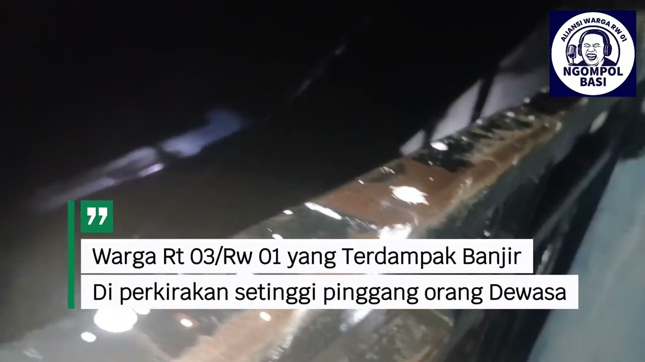 WARGA GANG LANGGAR UJUNG 6 TERDAMPAK BANJIR 