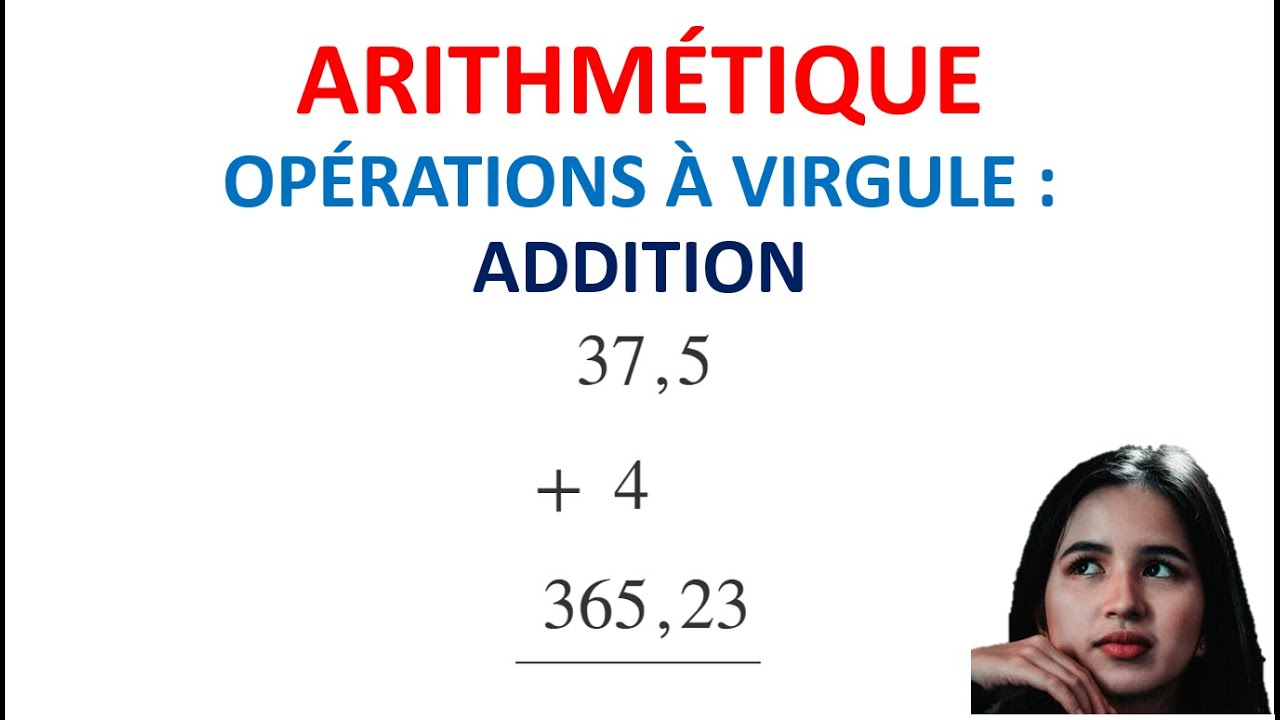 1. ADDITION DES NOMBRES DÉCIMAUX CM1 TRÈS FACILE 😉