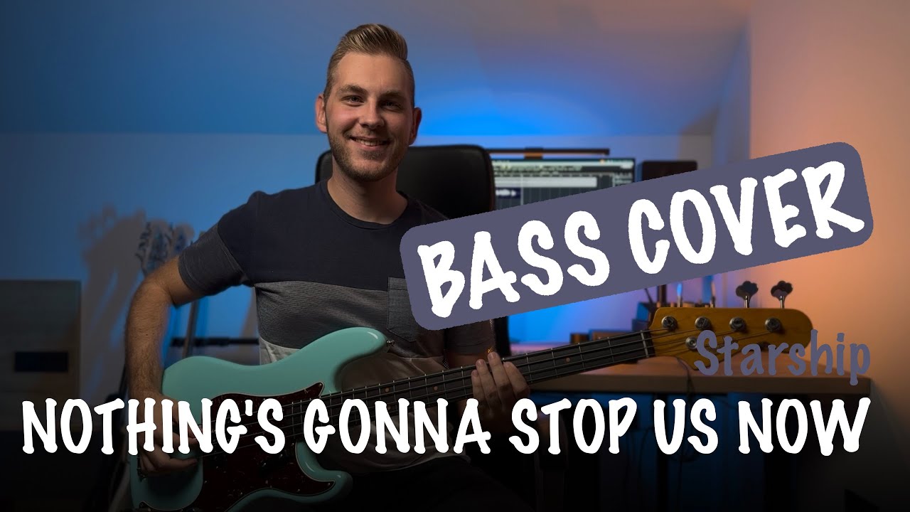 Starship - Nothing's Gonna Stop Us Now (Bass Cover)