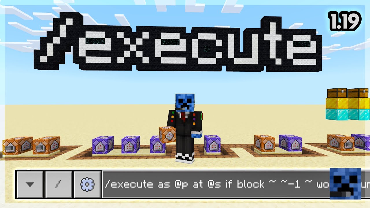 /EXECUTE 1.19 TUTORIAL | MINECRAFT BEDROCK OFICIAL & BETA |