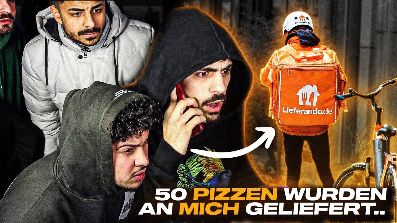 50 Pizzen wurden von einem Stalker an uns geliefert.. *Polizei im Stream*