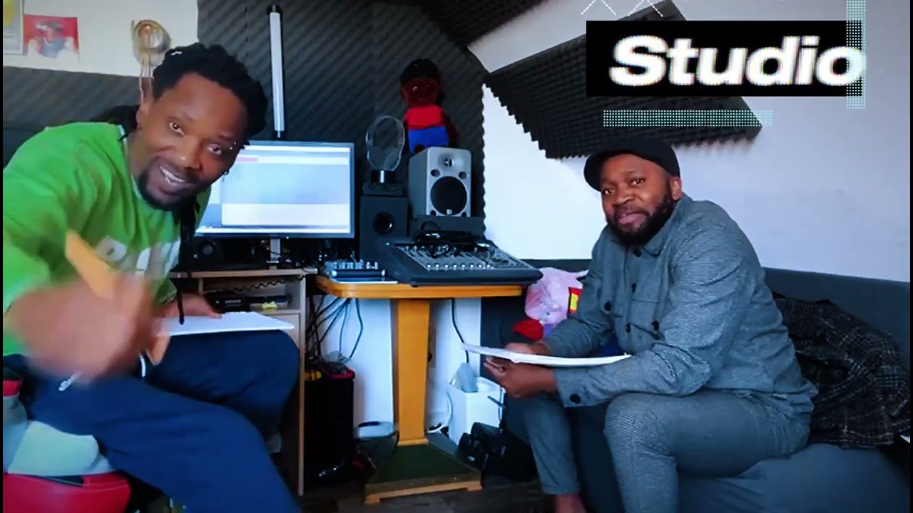 Malukísa Kielo Makína e Misterf244 Em Studio. 