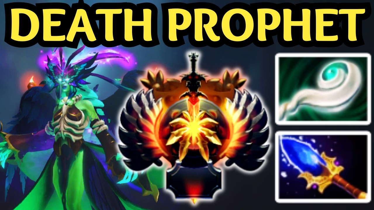 🔥 DEATH PROPHET MID IS META — EXORCISM PUSH DESTROYS EVERY TOWER | DOTA 2 🔥