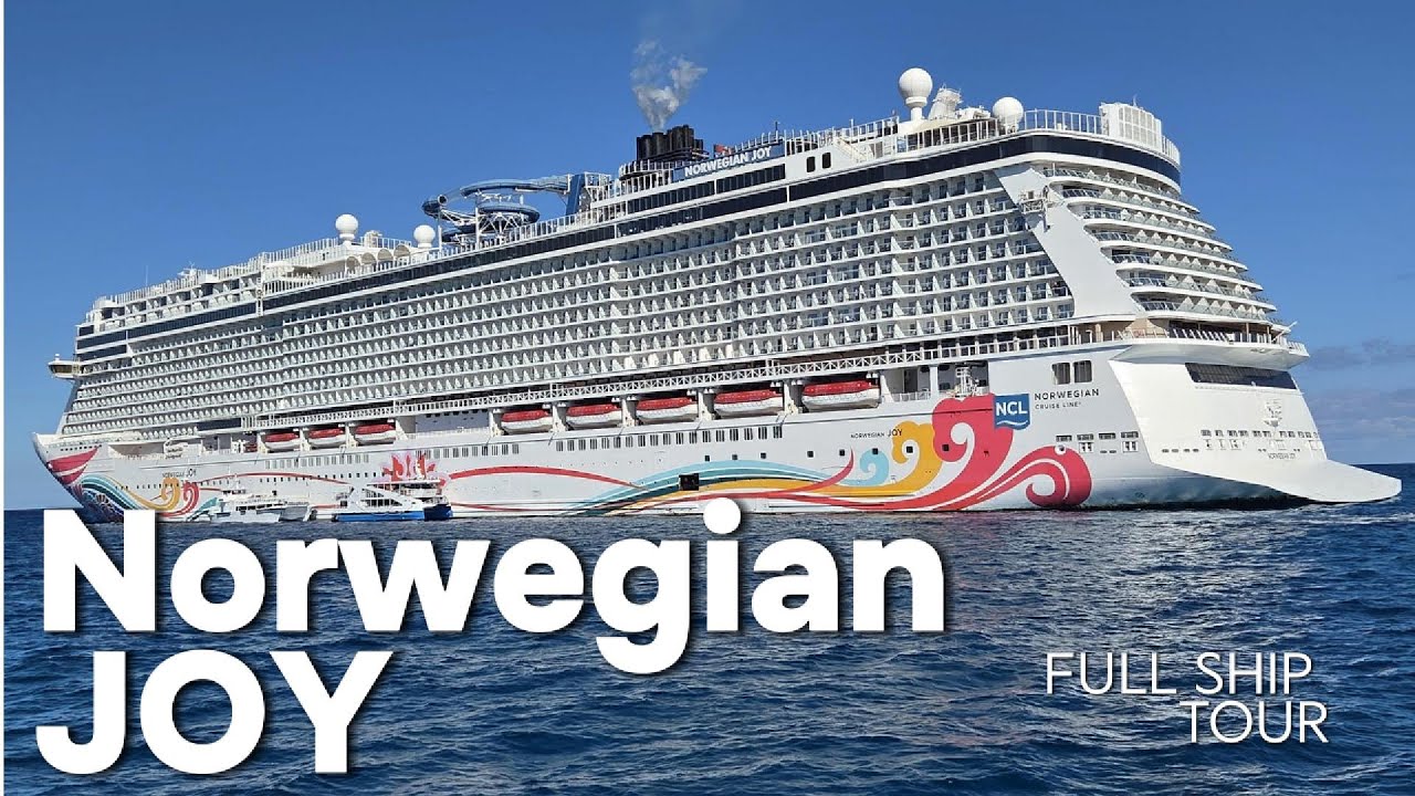 Norwegian Joy Ship Tour • Full Deck-by-Deck Walkthrough + Vibe Beach Club & Observation Lounge